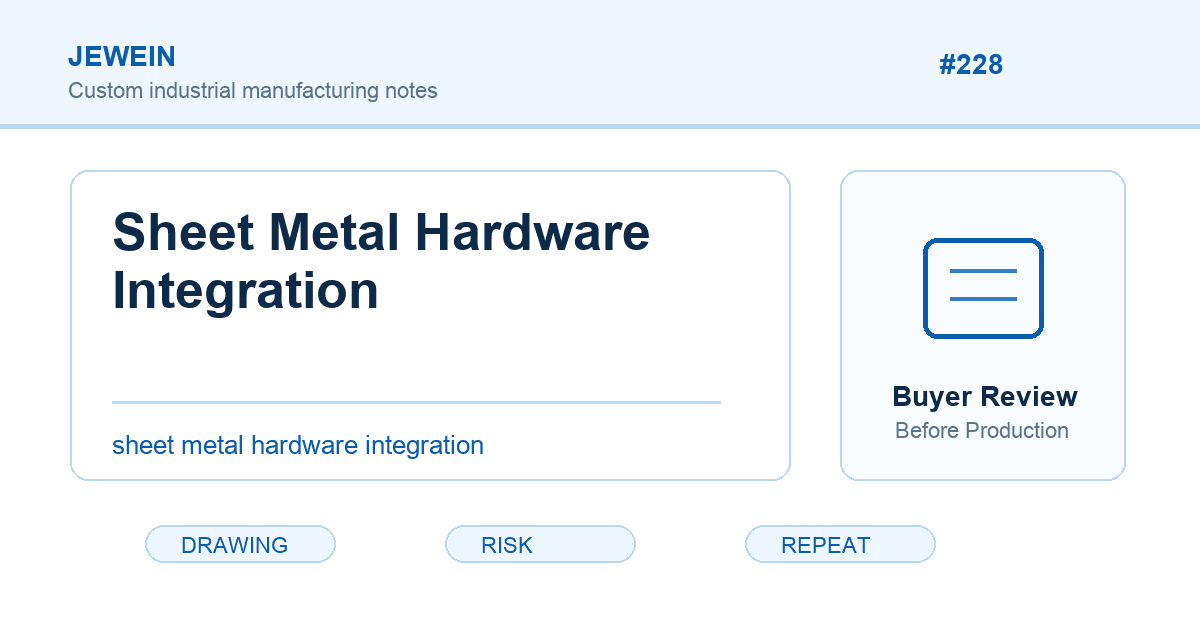 Sheet Metal Hardware Integration: Design Hinges, Latches, and Inserts as Part of the Product