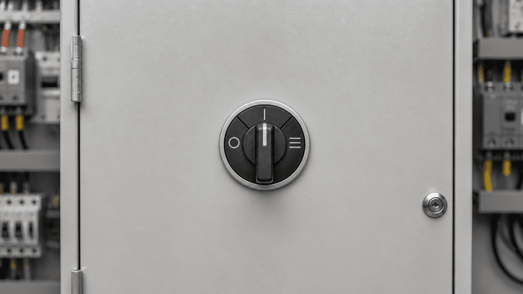 Electrical Enclosure Selector Switch Escutcheon: Make Positions Legible at the Front Plane